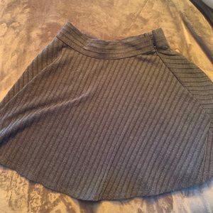 A&F Gray Skirt